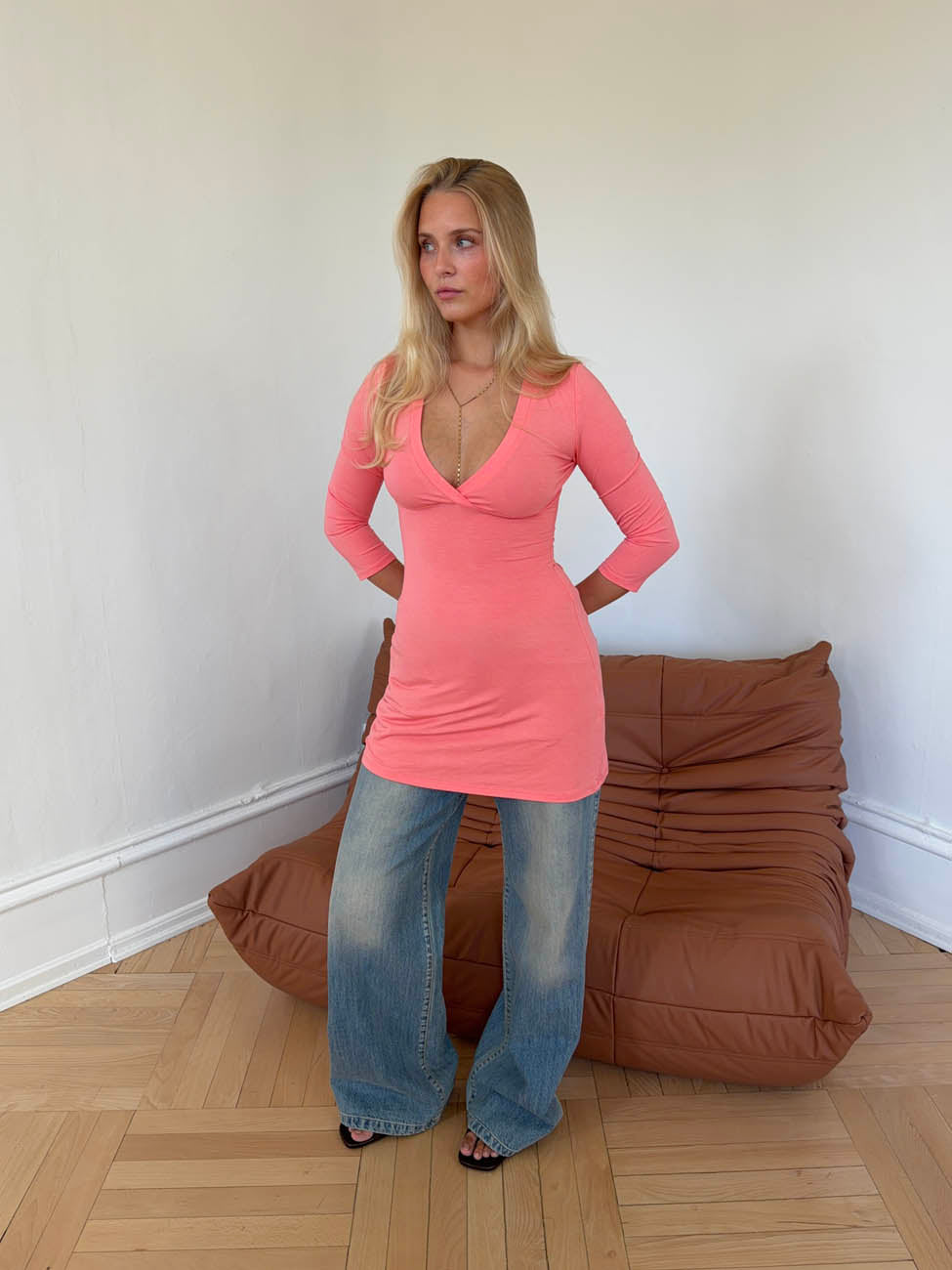 Celena kjole - Lyserød