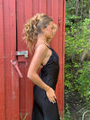 Mirellea kjole med blonder - Sort