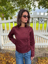Faye kort trenchcoat - Bordeaux