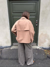 Patricia kort trenchcoat - Beige