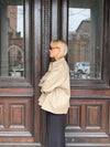 Monica kort trenchcoat - Beige