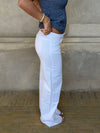 Kennie lavtaljede jeans - Hvid