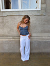 Kennie lavtaljede jeans - Hvid