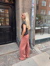 Audrena lavtaljede jeans - Rust