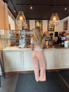 Emmaline lavtaljede jeans - Orange
