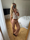 Emmaline lavtaljede jeans - Orange