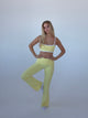Essential flared pants - Butter