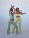 Essential flared pants - Butter