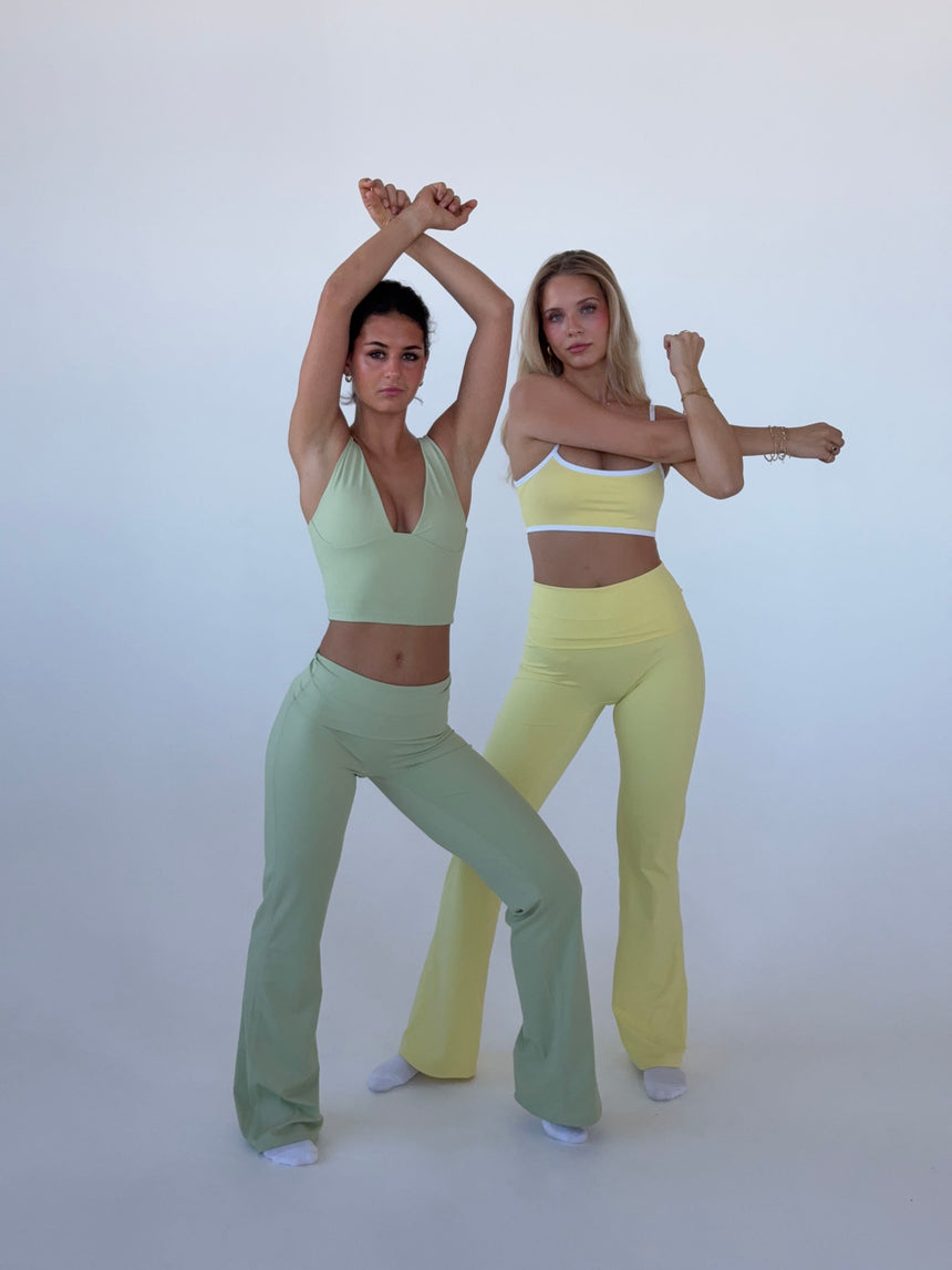 Essential flared pants - Butter