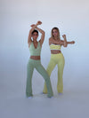 Essential flared pants - Butter