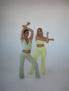 Essential flared pants - Butter