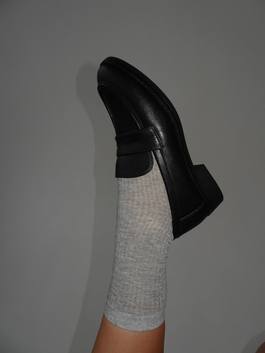 Blova loafers - Mat sort