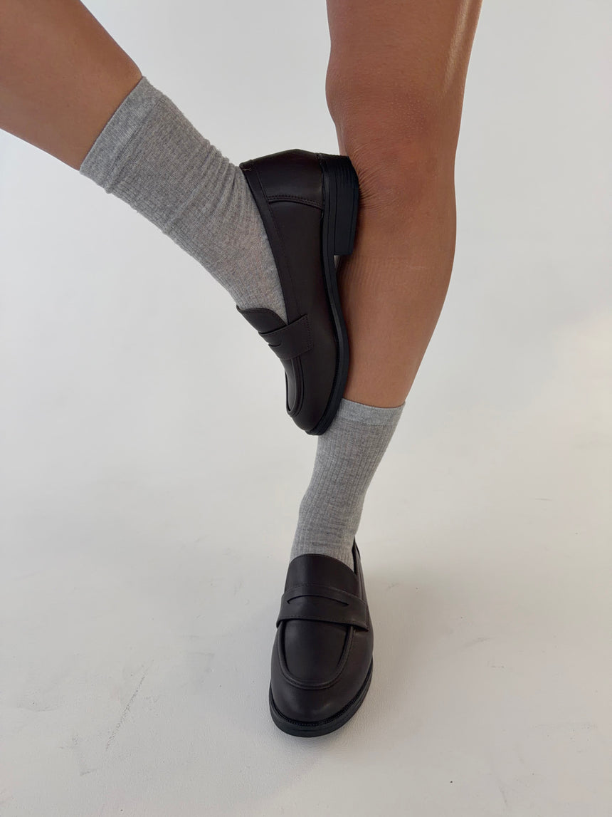 Blova loafers - Mat sort