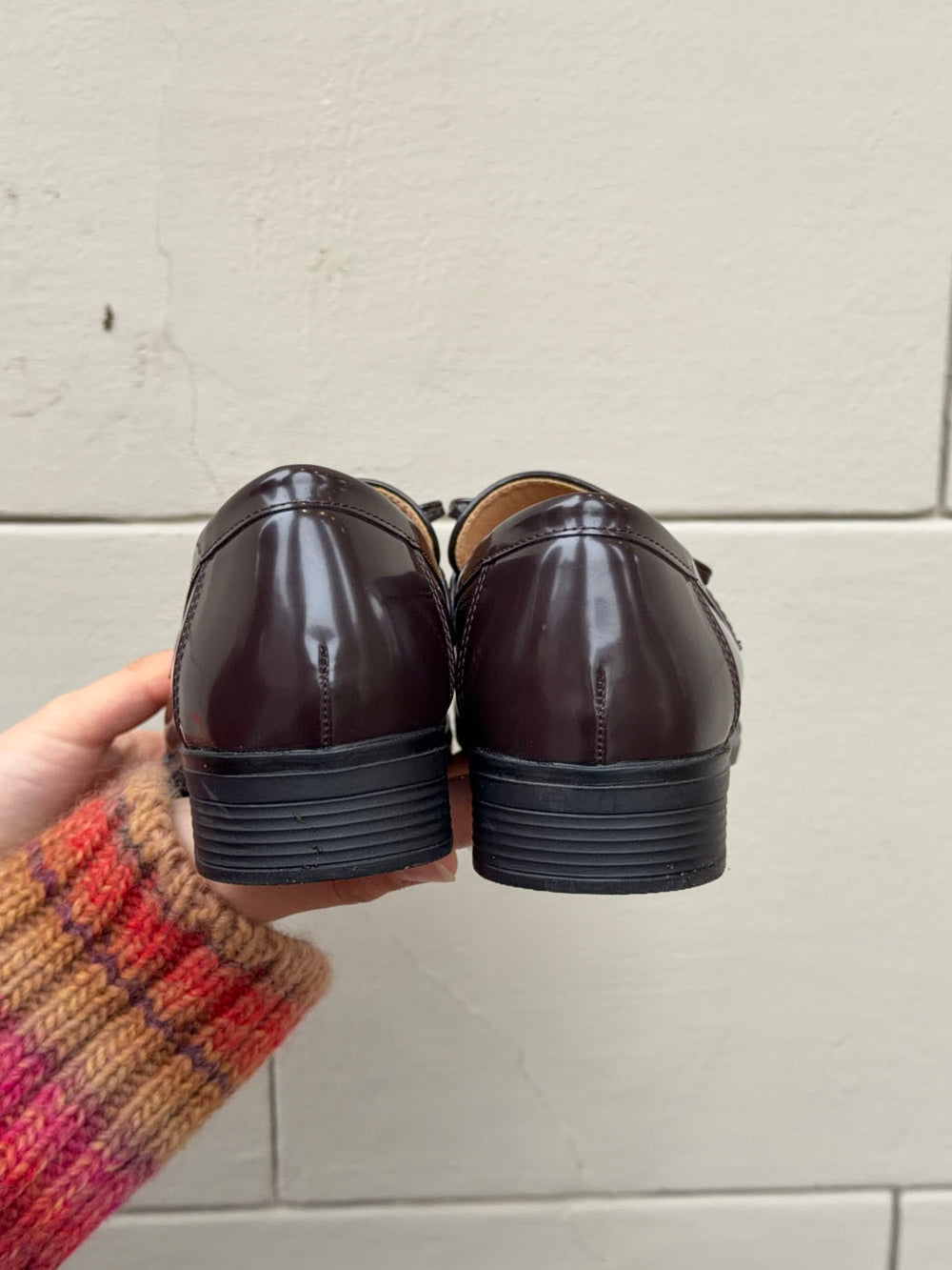 Samia loafers med detaljer - Brun