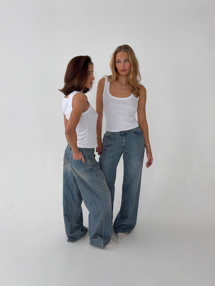 Samara jeans - Blå denim