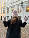 Fluffy handsker - Pink