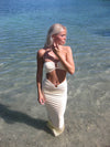 Ania maxi kjole - Gul