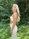 Ania maxi kjole - Gul