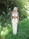 Ania maxi kjole - Gul