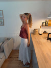 Huda maxi nederdel - Hvid