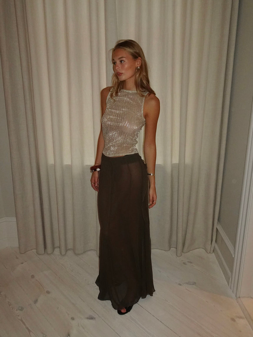 Chilalona maxinederdel - Brun