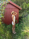 Kasy mini kjole med palietter - Beige