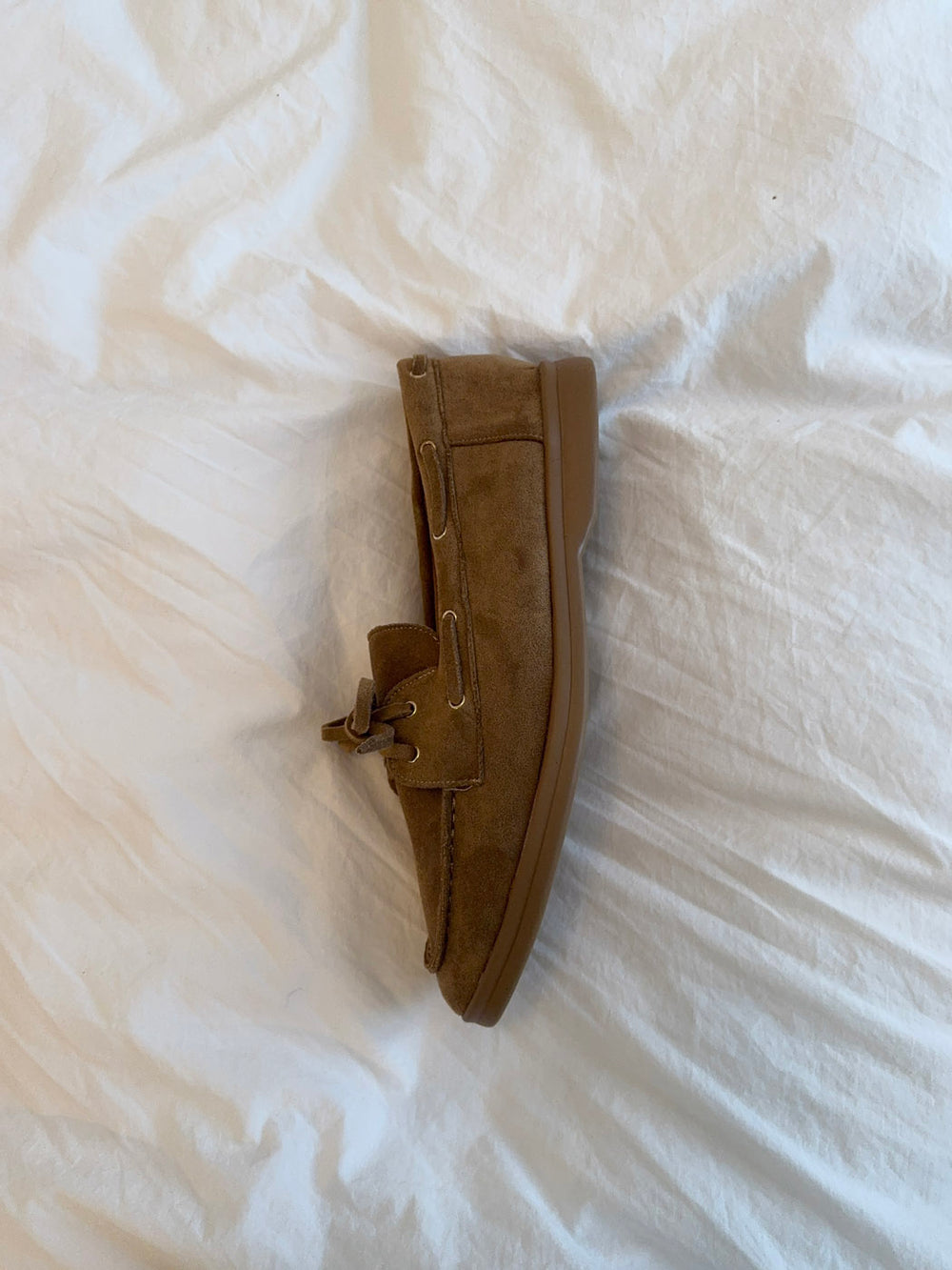 Amaline mokkasiner i ruskind - Brun