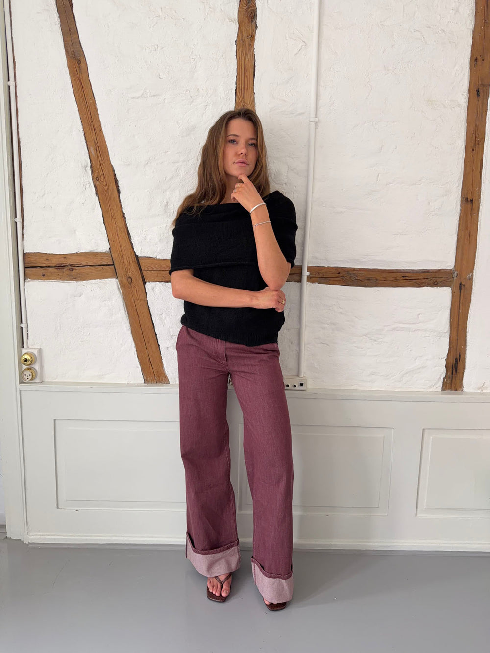 Bolivia multi striktrøje - Sort