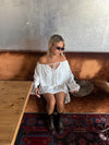 Aveline off shoulder kjole - Hvid