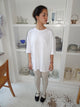 Zinnia oversized t-shirt - Hvid