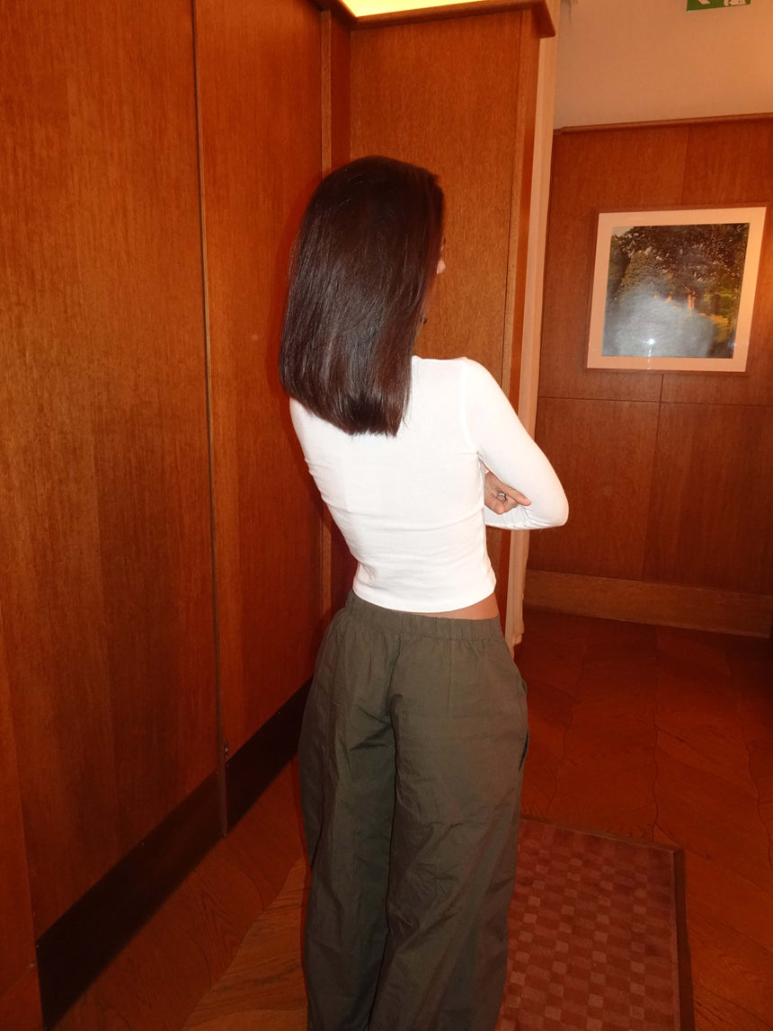 Jamilina bluse med knapper - Hvid