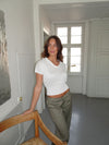 Tatiana polo t-shirt - Hvid