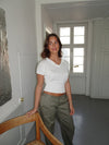 Tatiana polo t-shirt - Hvid