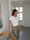 Tatiana polo t-shirt - Hvid