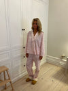 Carol pyjamas sæt med blonder - Lyserød