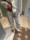 Esme pyjamas sæt - Off white/blå