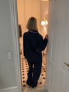 Pinja pyjamas sæt - Navy/hvid