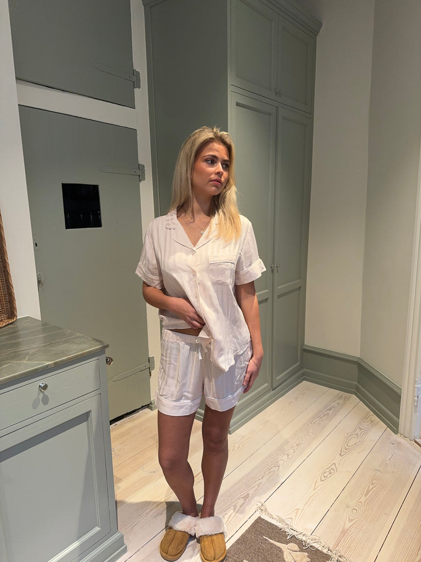 Noella pyjamas sæt - Sart lyserød