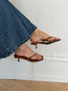 Safine mules - Brun