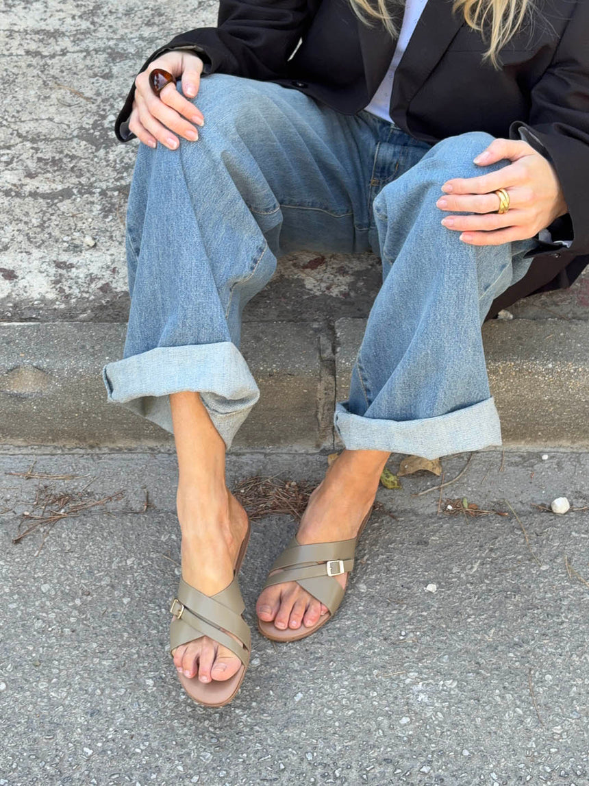 Kalinia sandaler - Grøn