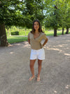 Filine shorts - Hvid denim