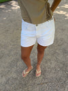 Filine shorts - Hvid denim