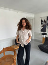 Trana kortærmet skjorte - Beige