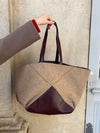 Caracas skuldertaske - Beige/brun