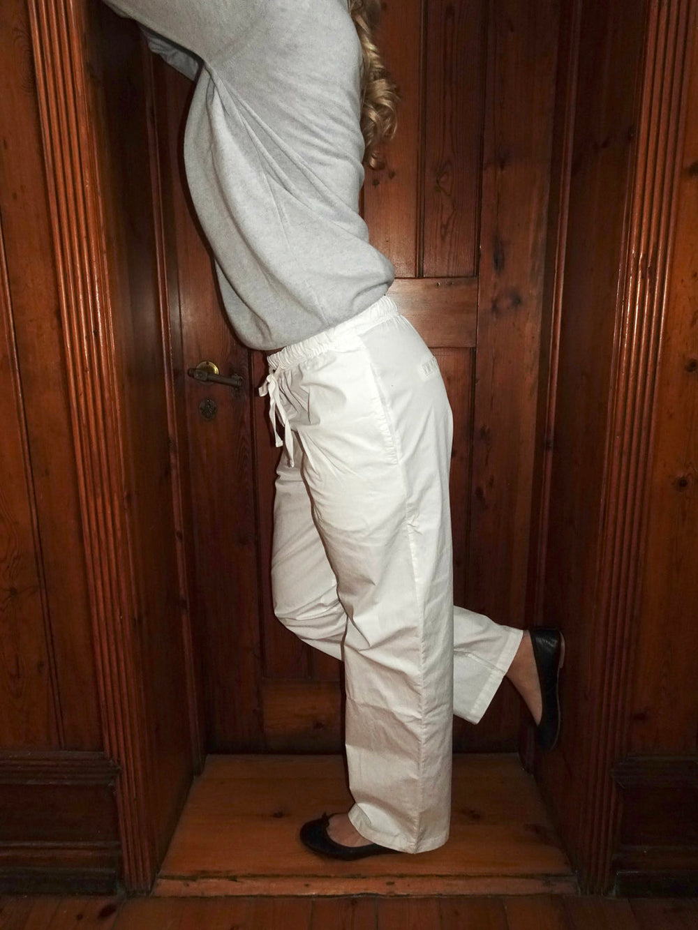 Thora løse bukser - Off white