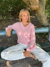 Tela strik - Lyserød