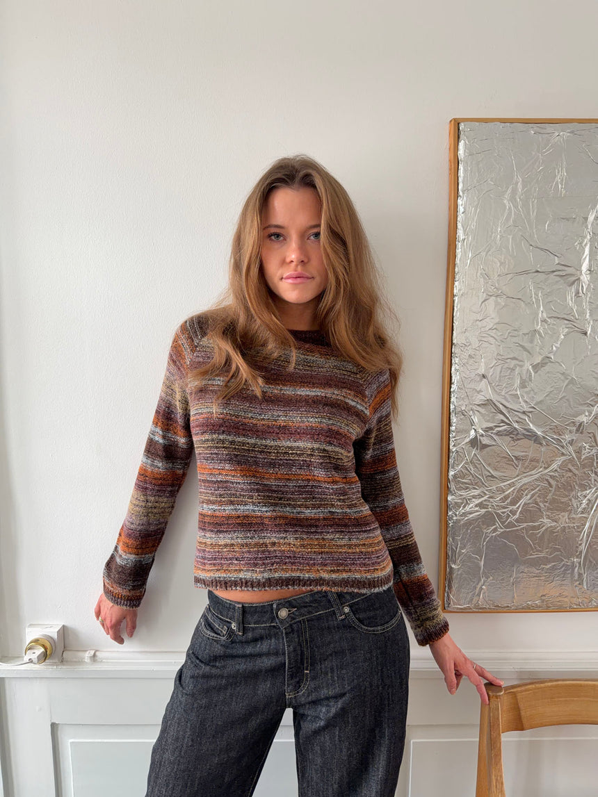 Iris strik - Multifarvet