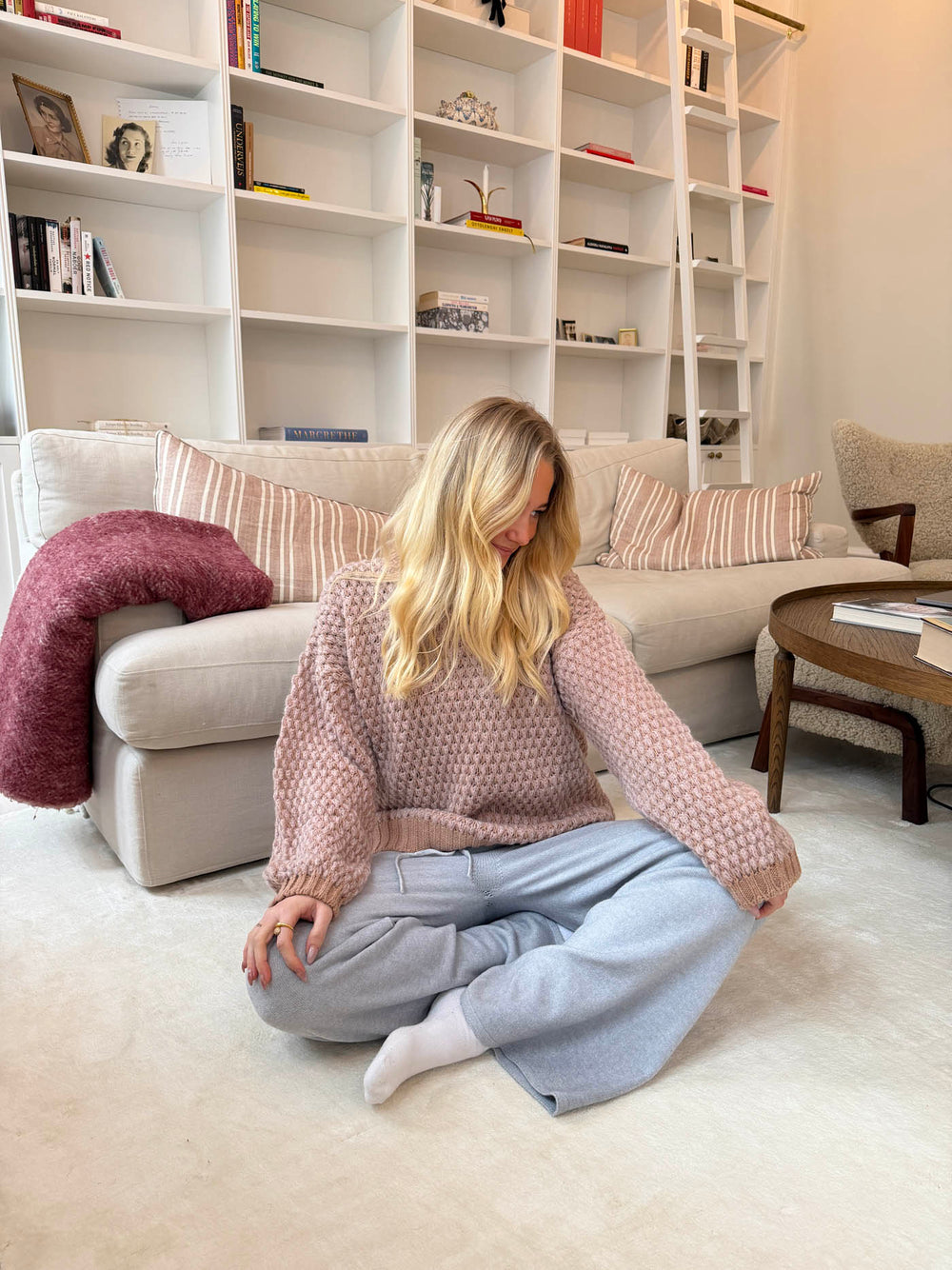 Rilo strikbukser - Grå