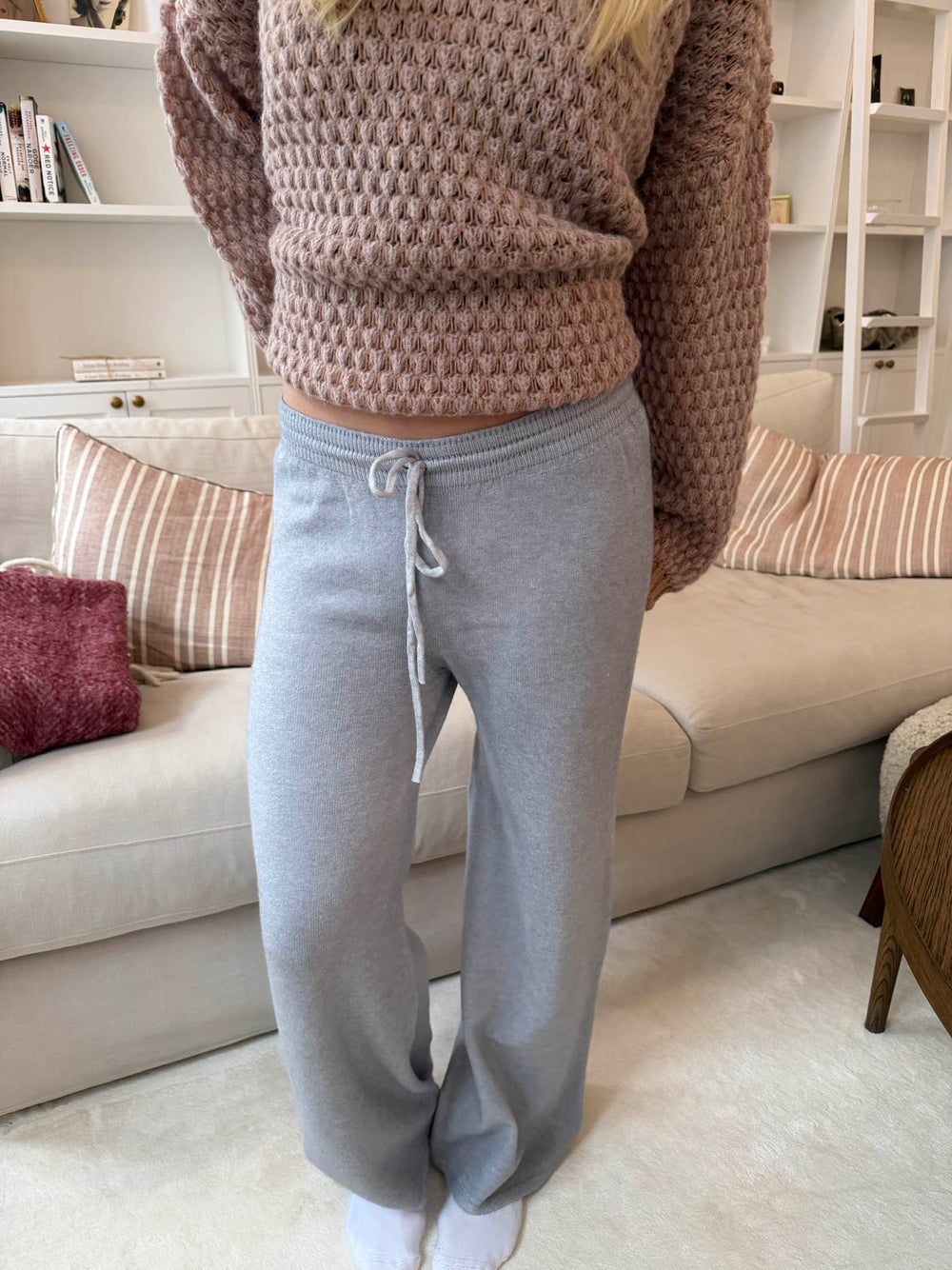 Rilo strikbukser - Grå