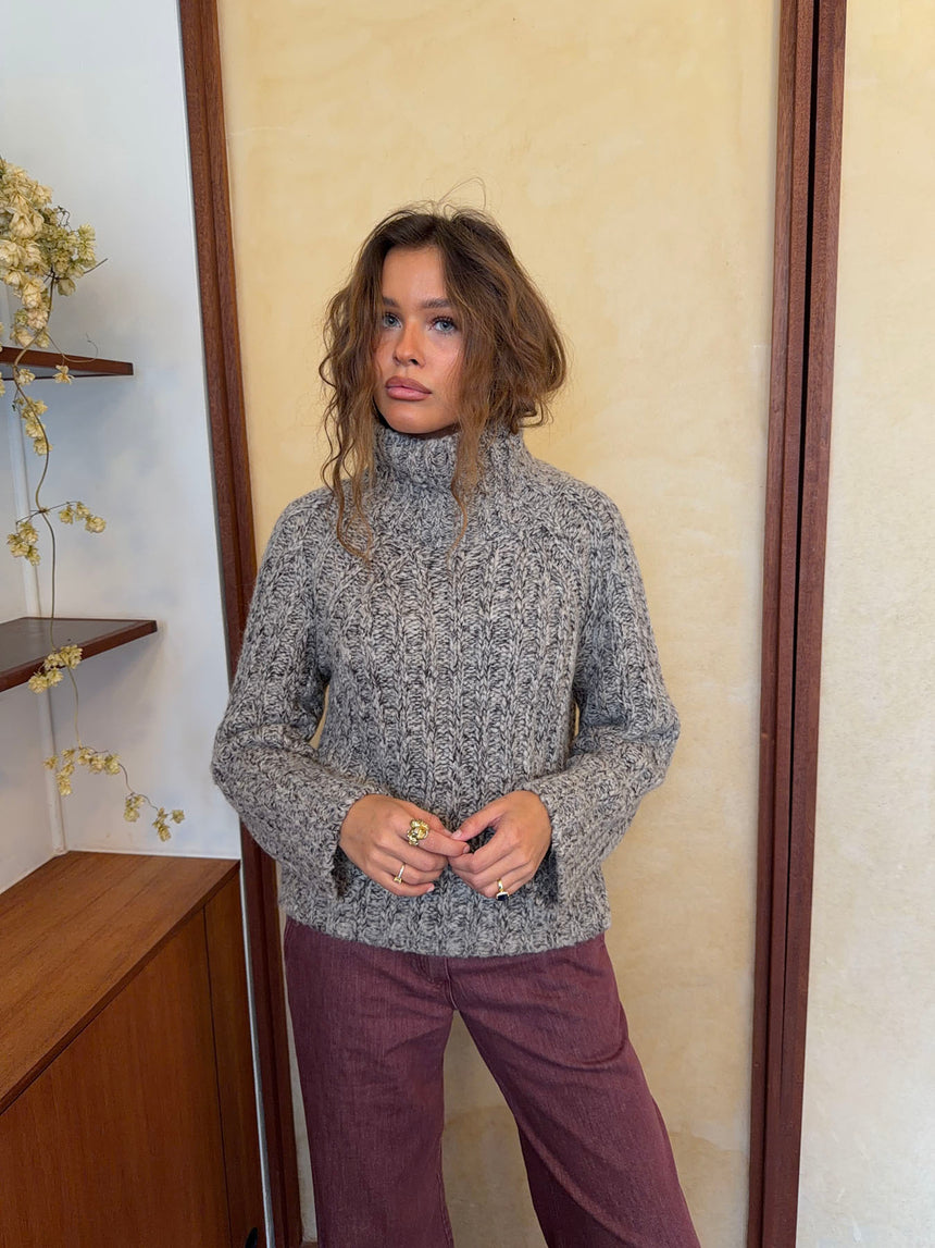 Tikka striktrøje - Grå